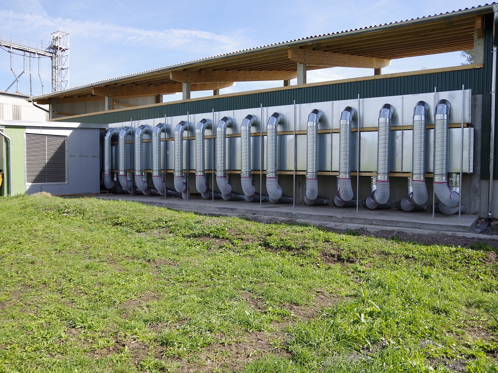 Heizregister als Bypass Doppelkanal
