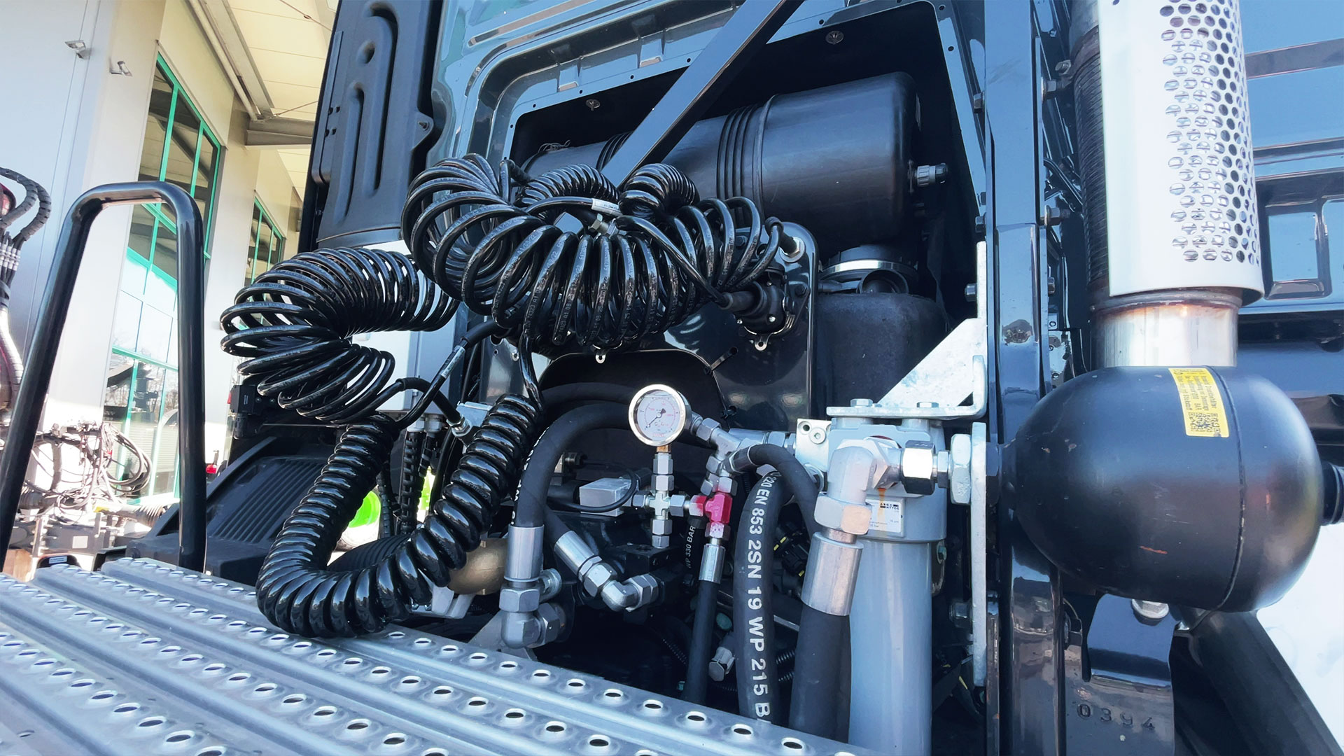 Druckluft für den AgroTruck