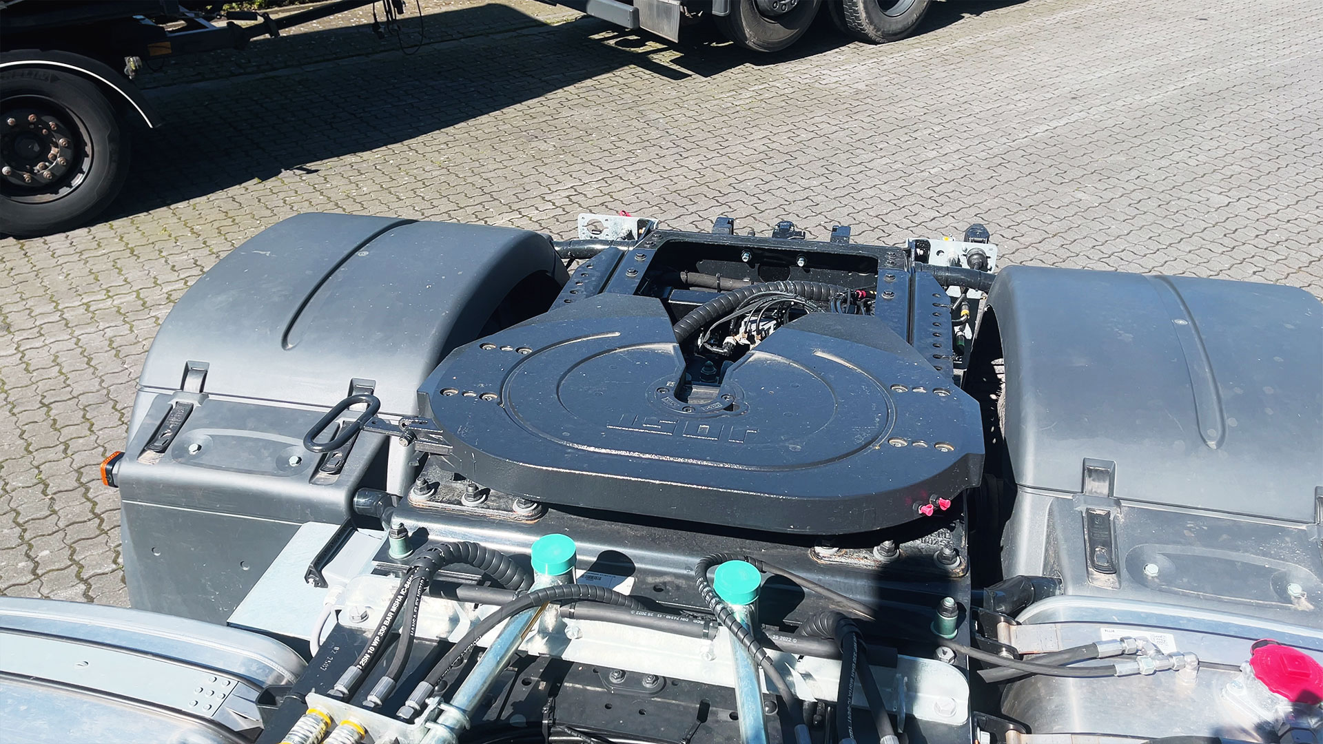 Sattelplatte für den AgroTruck