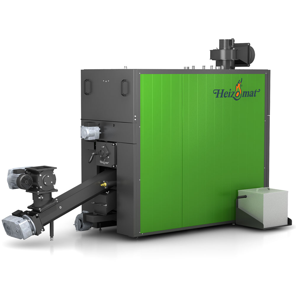 60 kW Biomasseheizung für Hackschnitzel
