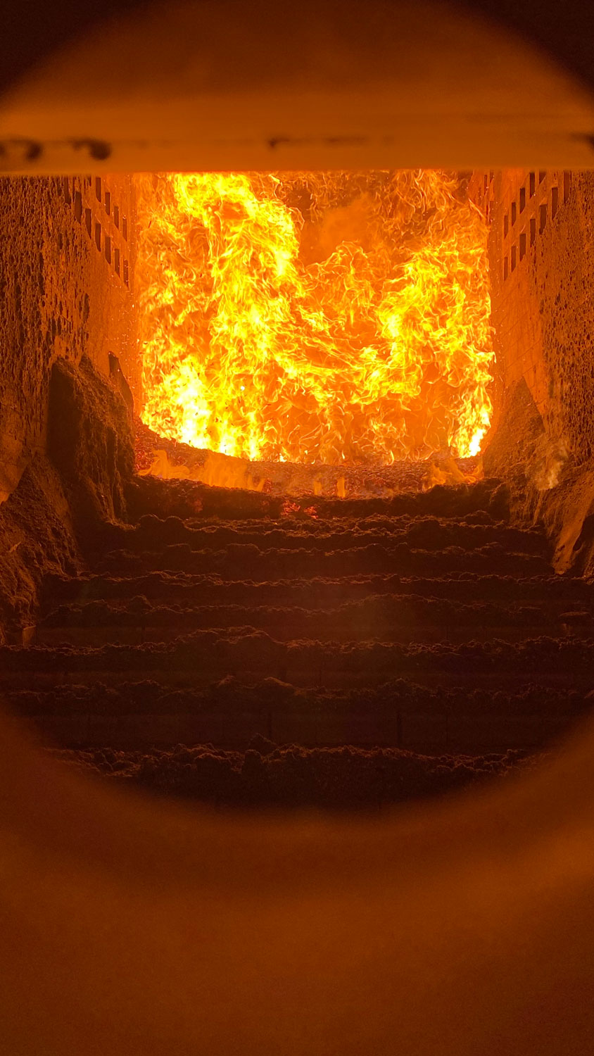 Brennkammer einer Großfeuerungsanlage