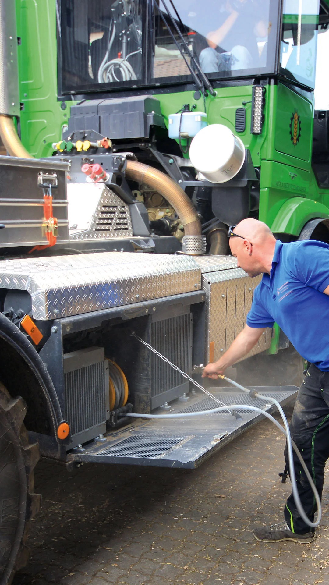 heizotruck-druckluftanschluss Heizotruck Druckluftanschluss