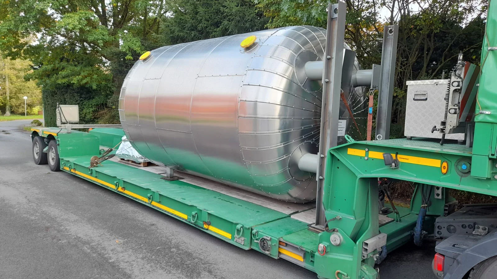 Pufferspeicher liegend 18.000 Liter