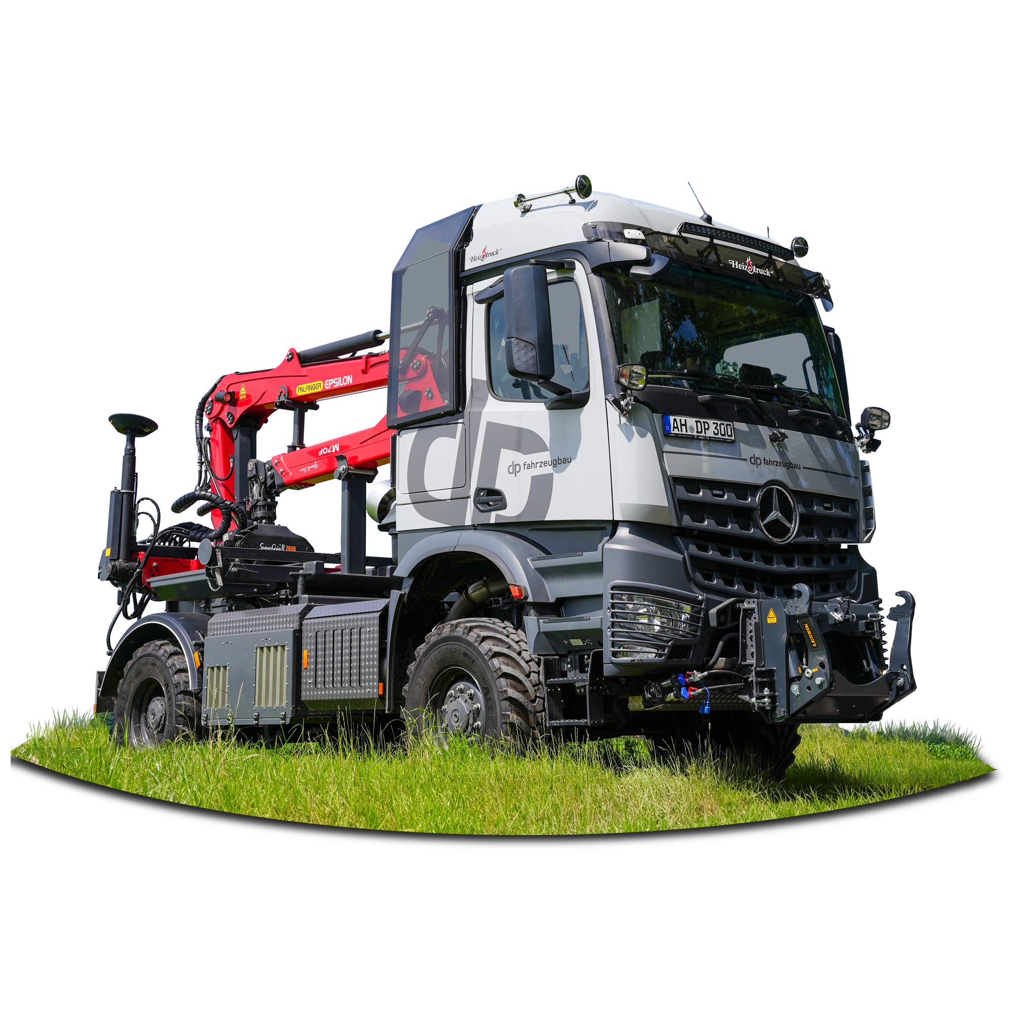 heizotruck-forst-lkw-v1 Heizotruck V1 Forst LKW von Heizomat als dp Energietechnik Speciall Edition