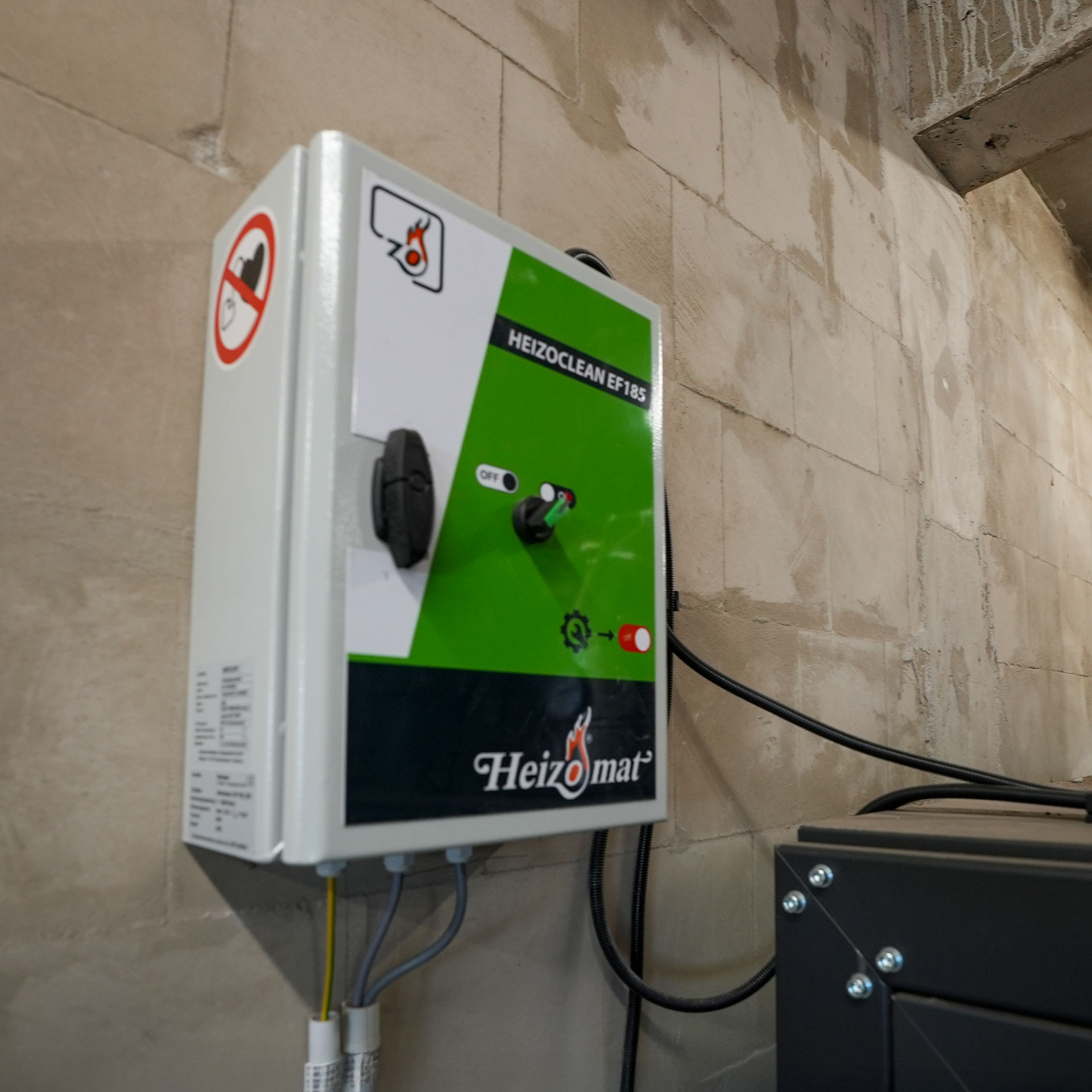 heizoclean-partikelfilter-heizomat Heizoclean Steuereinheit für die Partikelabscheider