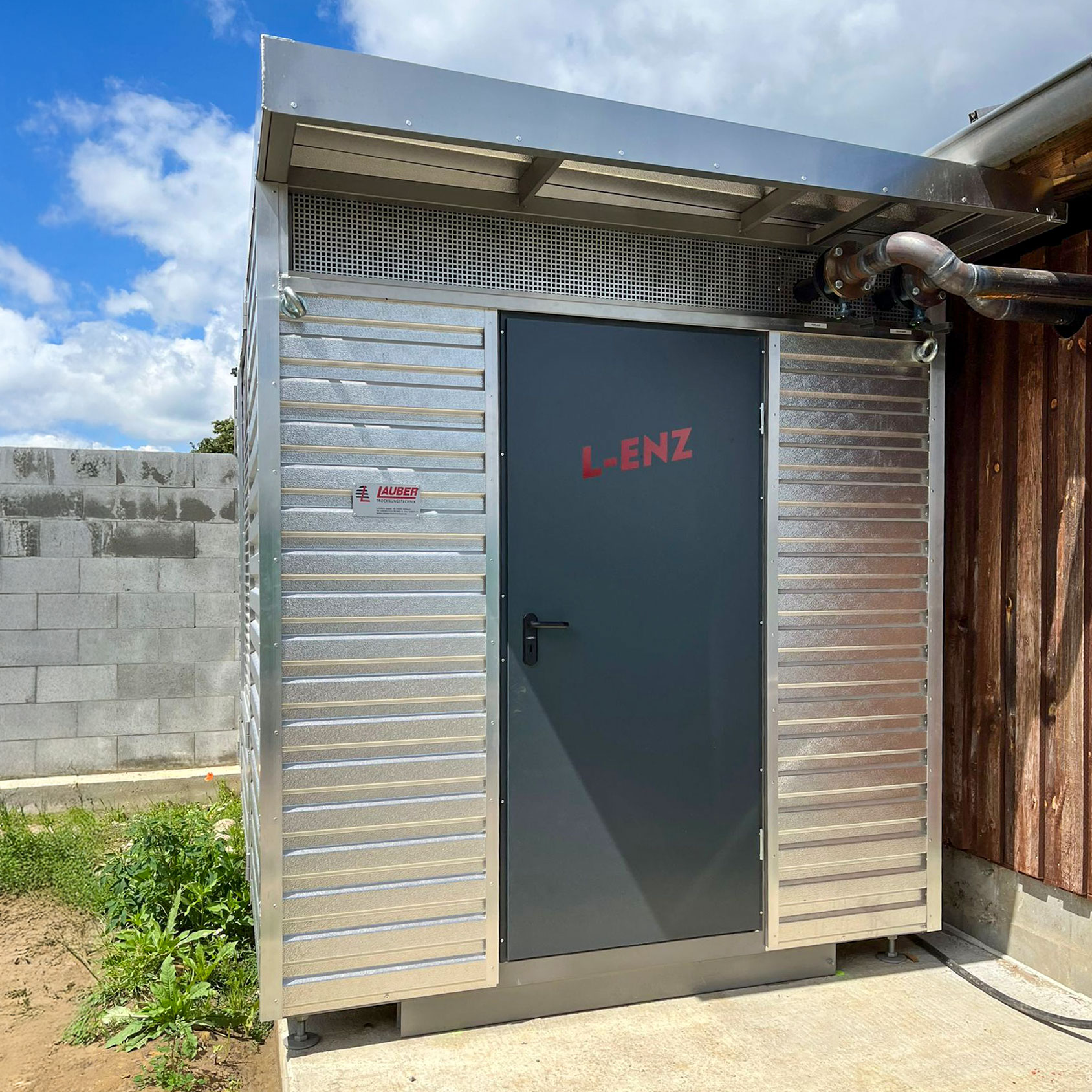 trocknungscontainer-lauber-holz Lauber L-ENZ Trocknungsanlage