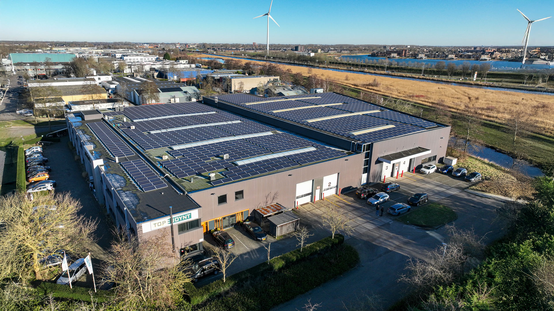 Luftaufnahme Tischlerei Topjoynt